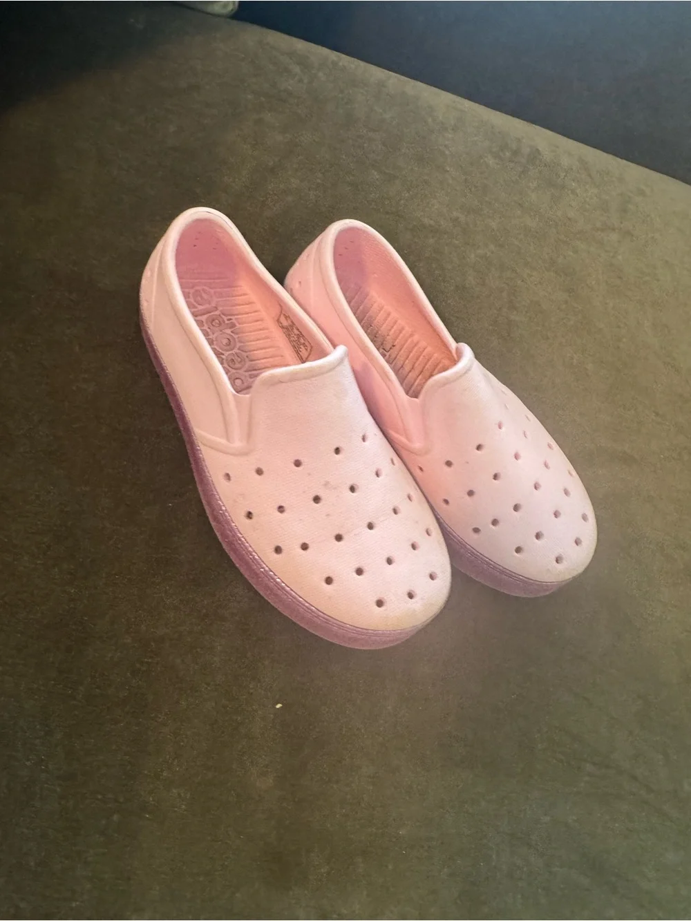 Kids Pink Slip-On Water Shoes
